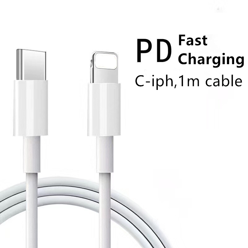 Pintote USB C to Lightning Cable Type C to Lightning PD Charging Charger Data Sync Cord Compatible for Apple iPhone - Image 2