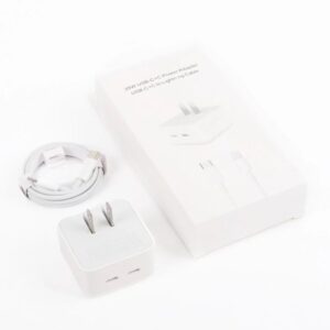 35W Dual Port charger with USB-C to USB-C cable